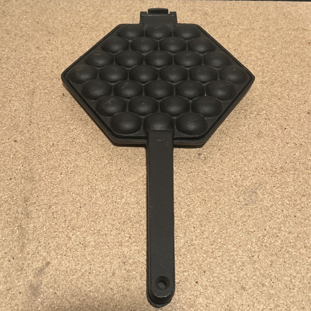 Handheld Bubble Waffle Maker Camping Breakfast Bubble Pancake Korean Pancake - Picture 3 of 3